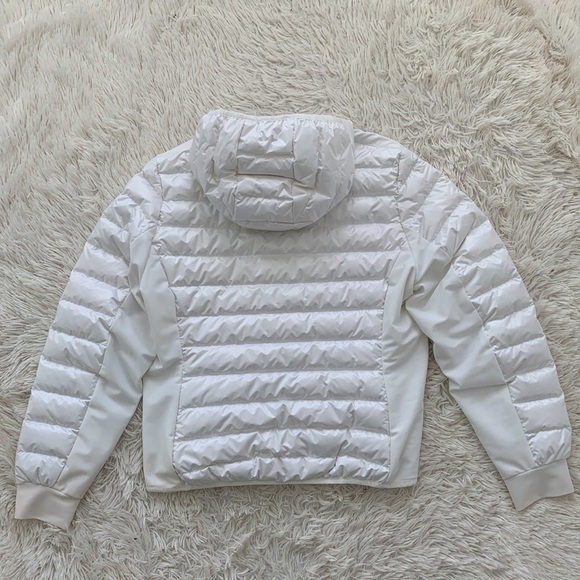 New Goldbergh Nadia down padded slim jacket in white US sz 14 - Picture 9 of 9